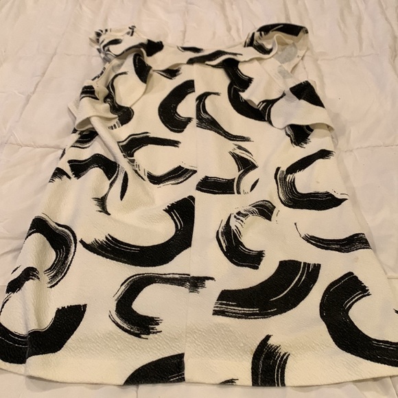 Anthropologie Deletta black and cream top - Picture 5 of 5